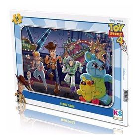 KS 24 Parça Toy Stoty Frame Puzzle
