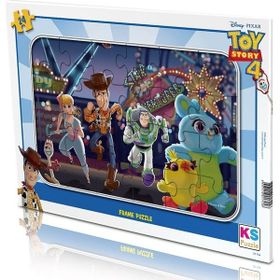 KS 24 Parça Toy Stoty Frame Puzzle
