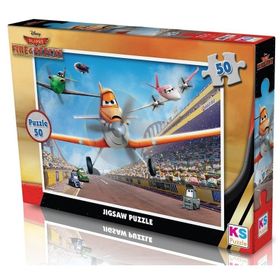 KS 50 Parça Planes Puzzle