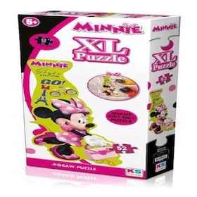 KS 52 Parça Minnie Mouse Xl Çerçevesiz Puzzle