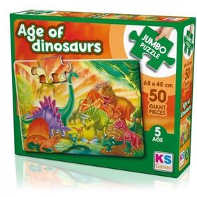KS Age Of Dinosaurs Jumbo Puzzle