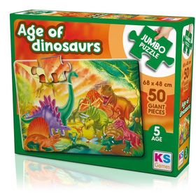 KS Age Of Dinosaurs Jumbo Puzzle