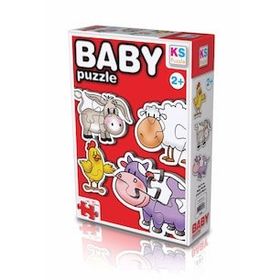Ks Baby 4 In1 Çiftlik Hayvanları Puzzle