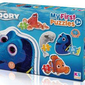 Ks Baby Dory My First Puzzle 4 In 1 Çerçevesiz Puzzle