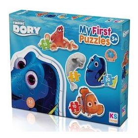 Ks Baby Dory My First Puzzle 4 In 1 Çerçevesiz Puzzle
