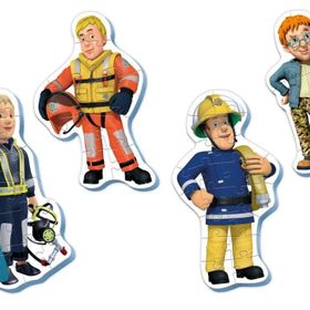Ks Baby Fireman Sam My First Puzzle 4 In 1 Çerçevesiz Puzzle