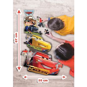 KS Cars XL Çerçevesiz 52 Parça Puzzle