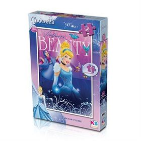 KS Cinderella / 50 Parça Puzzle