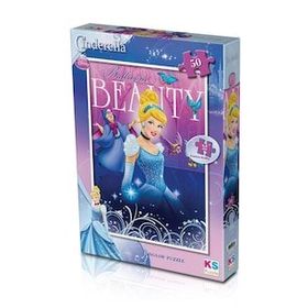 KS Cinderella / 50 Parça Puzzle