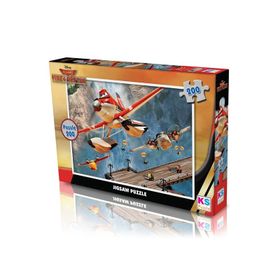 KS Disney Planes 200 Parça Çocuk Puzzle
