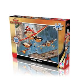 KS Disney Planes 200 Parça Çocuk Puzzle