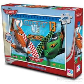 KS Disney Planes 200 Parça Çocuk Puzzle