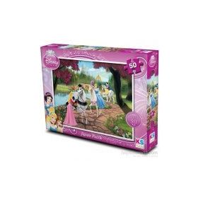 KS Disney Princess 50 Parça Çocuk Puzzle