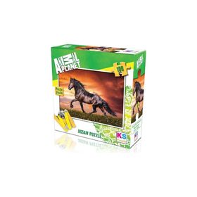 KS Games 100 Parça Animal Planet Black Beauty Puzzle