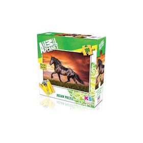 KS Games 100 Parça Animal Planet Black Beauty Puzzle