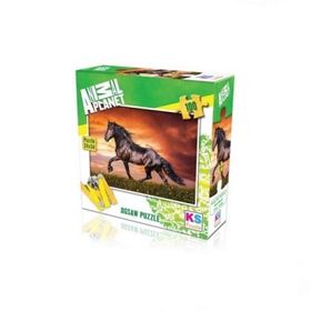 KS Games 100 Parça Animal Planet Black Beauty Puzzle
