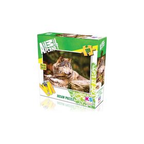 KS Games 100 Parça Animal Planet Lonewolf Puzzle