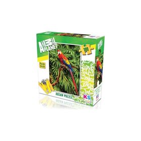 KS Games 100 Parça Animal Planet Scarlet Macaw Puzzle