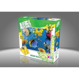 KS Games 100 Parça Animal Planet Underwater Puzzle