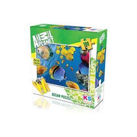 KS Games 100 Parça Animal Planet Underwater Puzzle