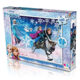Ks Games 100 Parça Disney Frozen FRZ714 Puzzle