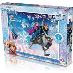 Ks Games 100 Parça Disney Frozen FRZ714 Puzzle