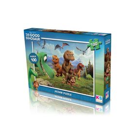Ks Games 100 Parça Good Dınosaur GD714 Puzzle