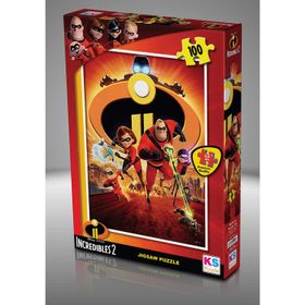KS Games 100 Parça Incredıbles Puzzle