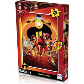 KS Games 100 Parça Incredıbles Puzzle