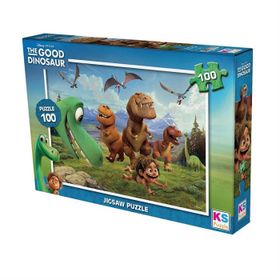 Ks Games 100 Parça İyi Dinazor Çocuk Puzzle
