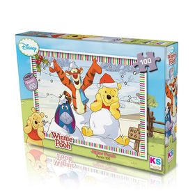 Ks Games 100 Parça Winnie The Pooh Puzzle