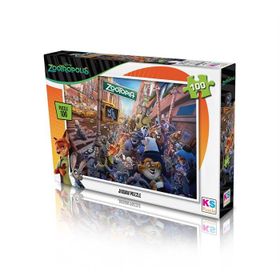 Ks Games 100 Parça Zootropolıs ZT714 Puzzle