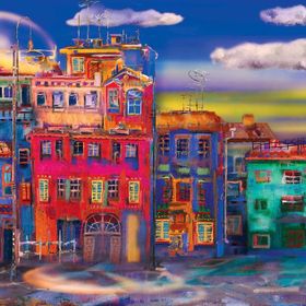 KS Games 1000 Aysız Gece Fantastik Şehir Puzzle