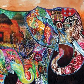 KS Games 1000 Parça African Patchwork Puzzle