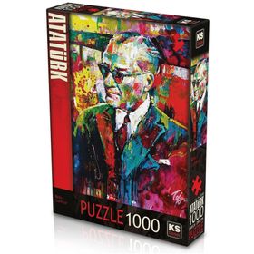 KS Games 1000 Parça Atatürk Reisi Cumhur Puzzle
