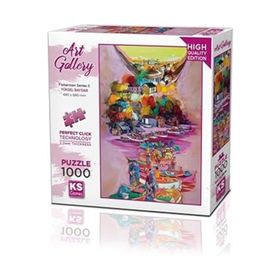 KS Games 1000 Parça Balıkçılar Serisi II Puzzle