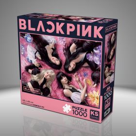 KS Games 1000 Parça Black Pink Puzzle
