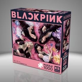 KS Games 1000 Parça Black Pink Puzzle