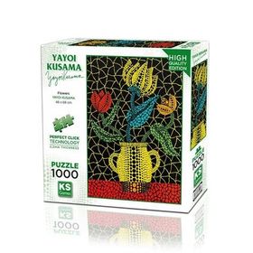 KS Games 1000 Parça Çiçekler Puzzle