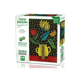 KS Games 1000 Parça Çiçekler Puzzle