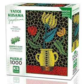 KS Games 1000 Parça Çiçekler Puzzle