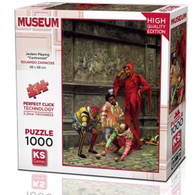 KS Games 1000 Parça Cochonnet Oyuncuları Puzzle