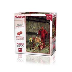 KS Games 1000 Parça Cochonnet Oyuncuları Puzzle