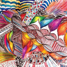 KS Games 1000 Parça Colorfull Abstract Puzzle