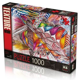 KS Games 1000 Parça Colorfull Abstract Puzzle
