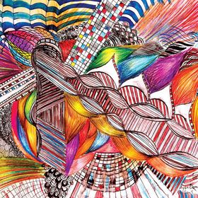 KS Games 1000 Parça Colorfull Abstract Puzzle