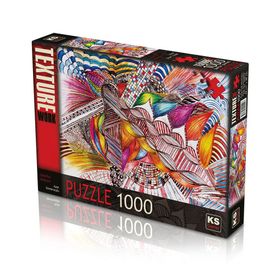 KS Games 1000 Parça Colorfull Abstract Puzzle