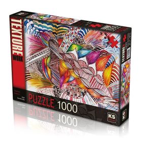 KS Games 1000 Parça Colorfull Abstract Puzzle