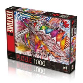 KS Games 1000 Parça Colorfull Abstract Puzzle