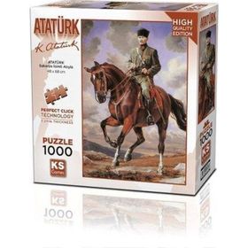 KS Games 1000 Parça Gazi Mustafa Kemal Puzzle